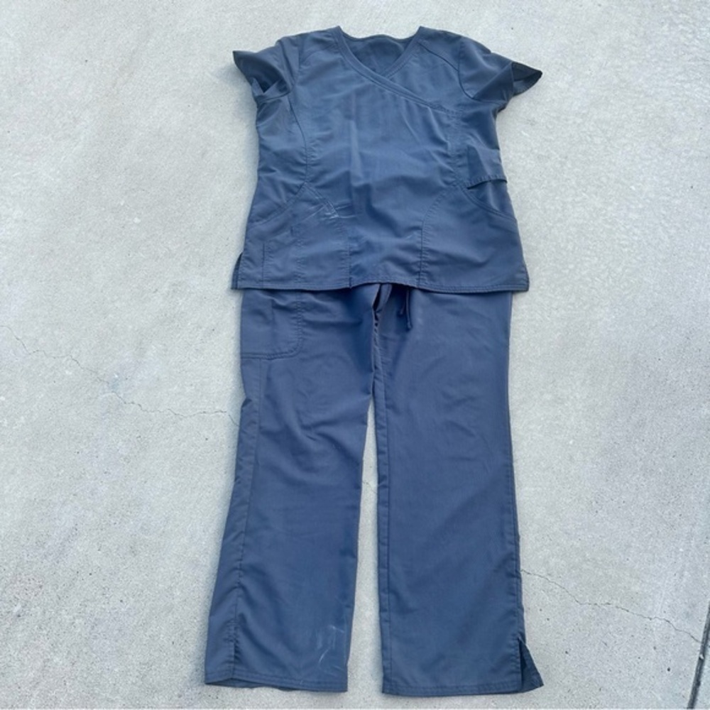 Scrubstar Women's Charcoal Scrub Set HG